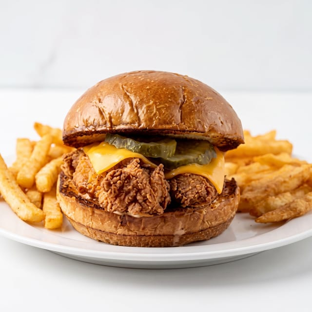 Cluckin Classic Sandwich.