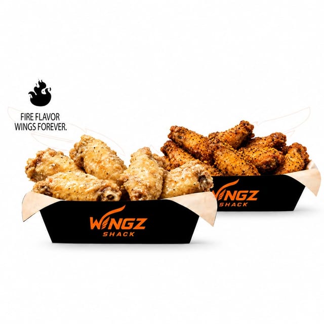 2X 12 Boneless or Classic Jumbo wings.