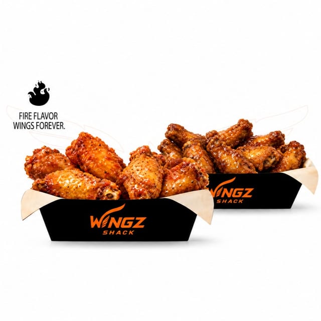 2X 8 Boneless or Classic Jambo Wings.