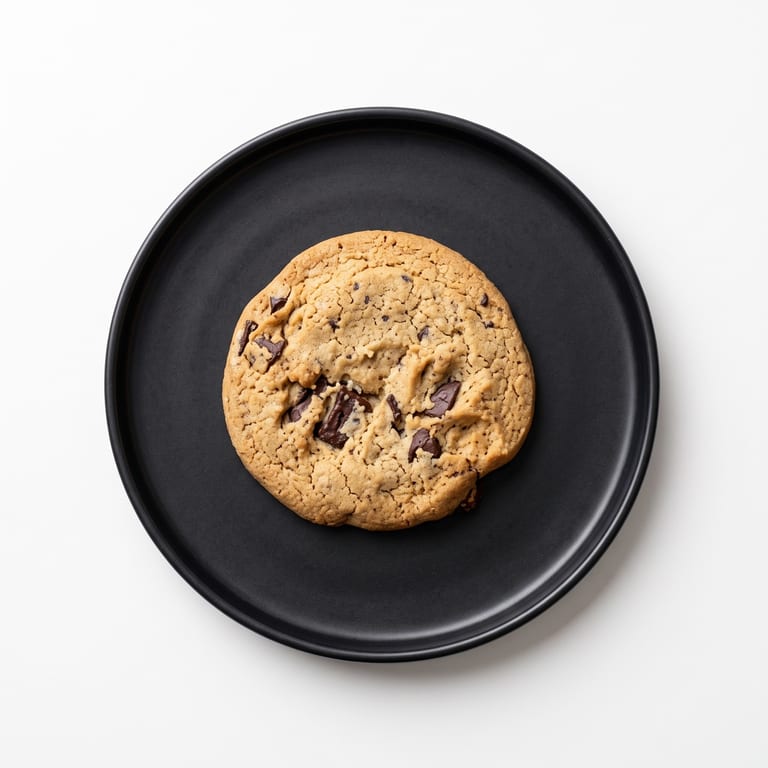 Delicious chocolate chip cookie